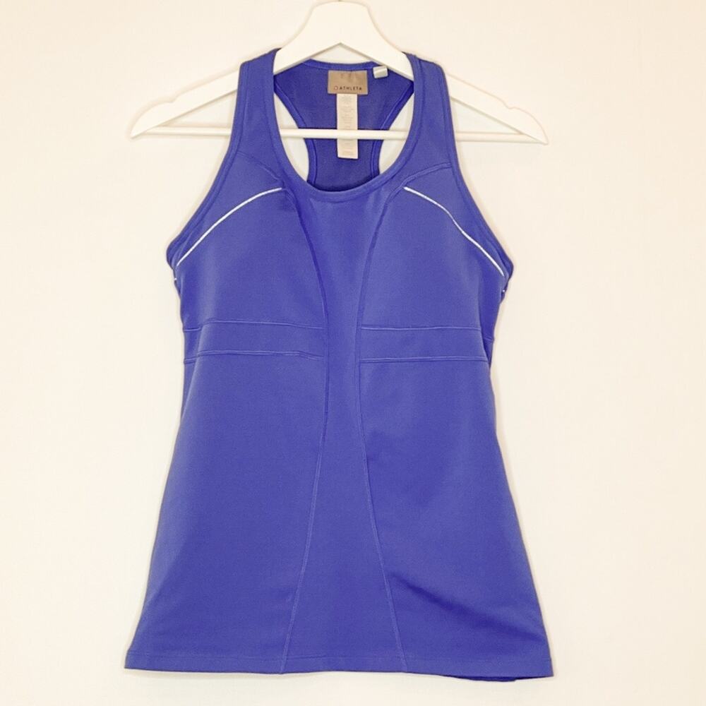 Athleta turbocharge purple tank #963995